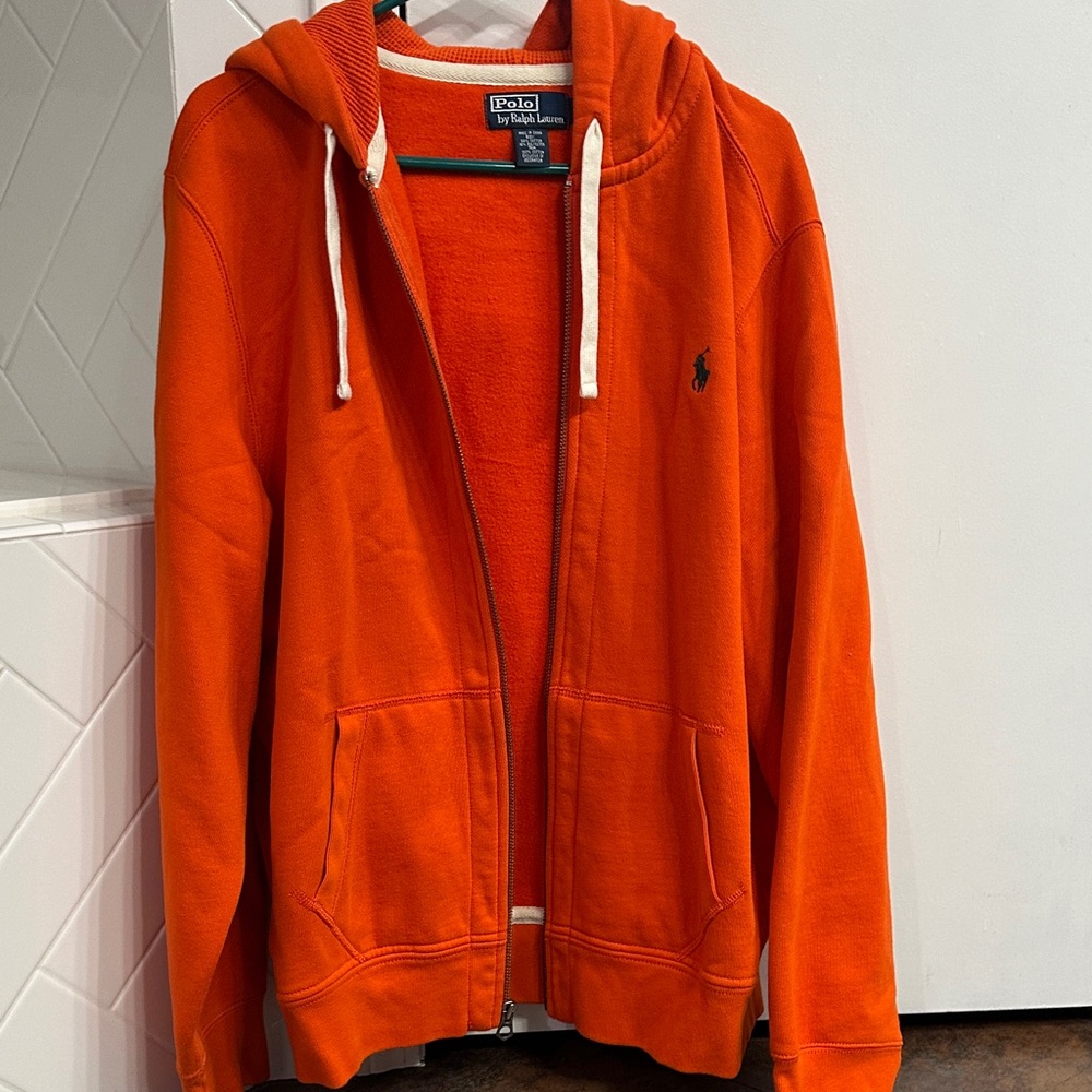Ralph Lauren Vibrant Orange Sweatshirt